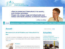 Tablet Screenshot of fipinterculturel.com